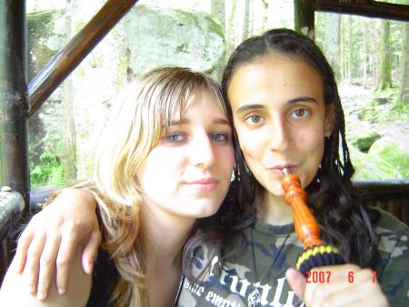 Mon pti colibri pitchounou louloute caiss à out's!! Et moi...