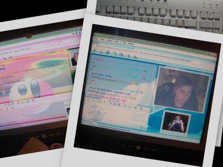 Avc ma soeur (de coeur) sur msn!!